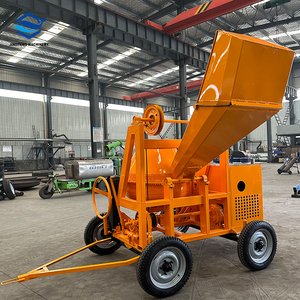เครื่องผสมปูนซีเมนต์แบบถอดได้ ขนาด 350 ลิตร 500 ลิตร 750 ลิตร ใช้เครื่องยนต์ดีเซล แบบมินิ บรรจุคอนกรีตเองได้ - Product Image 2