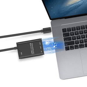 Đầu Đọc Thẻ YC-500 OTG 4 Trong 1 USB3.0 Đầu Đọc Thẻ Cắm Và Chơi Với USB/Loại C/SD/TF Khe Cắm Thẻ Nhớ Cho Máy Tính Điện Thoại Di Động - Product Image 2