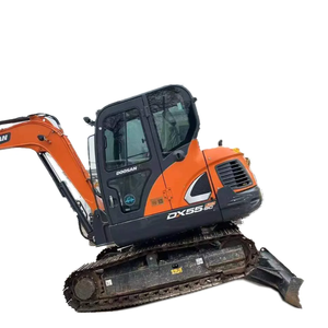 100% excavadora sobre orugas original excavadora Doosan Dx55 Doosan excavadora sobre orugas de segunda mano en buenas condiciones para la venta - Product Image 1