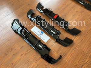 Kit de carrosserie XLstyling M Performance MP Diffuseur arrière avec lumières LED pour BMW E90 E92 MT kit de carrosserie - Product Image 4