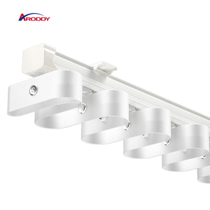 ARODDY Fabricante Mayorista de Rieles Metálicos para Cortinas con Sistema de Pliegues Ondulados, Riel Recto Reforzado para Comercios - Product Image 1