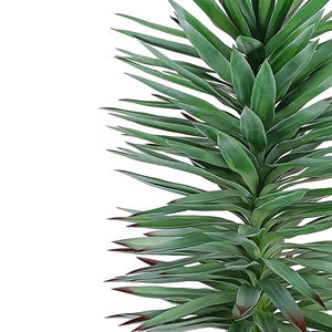 OH ARTDS Serpente Artificiale in Plastica con Fogliame Nero, Perfette Decorazioni di Piante Finte Agave per Casa e Giardino - Product Image 4