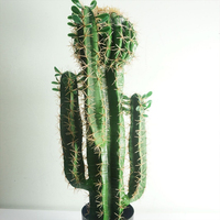 I183 gros cactus artificiel décoration de la maison en pot plantes tropicales fenêtre aménagement paysager