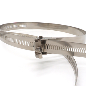 304 Stainless Steel <b>Quick</b> <b>Release</b> Tube Hoop Open <b>Clamp</b> Snap Communication Inch Extended Connection Hose - Product Image 4