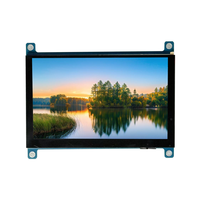 Écran LCD TFT 5 pouces 800x480 pour Raspberry Pi, module d'affichage tactile avec port HD-MI pour Raspberry Pi 5