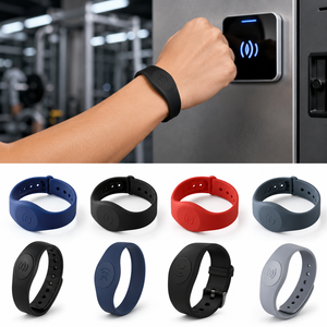Pulsera de Silicona RFID NFC Personalizada para Membresía de Gimnasio, Control de Acceso y Gestión de Casilleros - Product Image 3