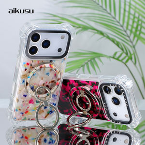 Soporte Magnético Aikusu de Epoxi Dorado con Agarre Adhesivo para Dedo para Teléfono Móvil, Plegable Doble con Diseño de Cámara, Pop Sockets Personalizados para Fotos Divertidas - Product Image 6