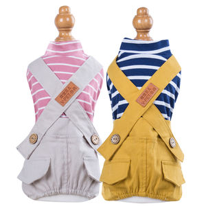 छोटी नस्लों के लिए ट्रेंडी पालतू जानवर छोटे नस्लों के लिए ट्रेंडी पालतू कुत्ते को ओवरऑल के लिए ओवरऑल - Product Image 5