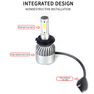 YD S2 H1 3 bên dẫn xe đèn pha phía trước dẫn đèn sương mù 60W 6000K ánh sáng trắng 12V 6500K Nhiệt độ màu mới h7h1h390059006 - Product Image 5