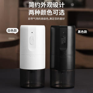 Molinillo de café eléctrico portátil, funciona con batería recargable, carcasa de plástico, color sólido, para uso doméstico - Product Image 3