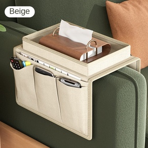 DD4948 Wholesale Home Storage Bag Cross-Border New <strong>Sofa</strong> <strong>Armrest</strong> Storage Artifact Fabric Remote Control Storage <strong>Cover</strong> for <strong>Sofas</strong> - Product Image 6