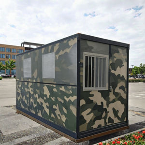 Oficina en Contenedor de 20 Pies, Casa Prefabricada de Lujo en Contenedor, Oficina Móvil Plegable en Contenedor - Product Image 3