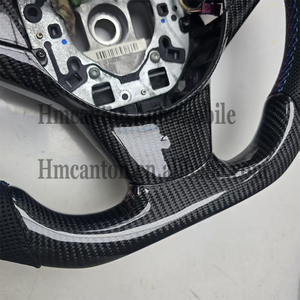 Nuevo Volante Deportivo M de Fibra de Carbono Forjada y Alcántara con Franjas para BMW E60 2007 - Product Image 3