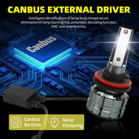 Ampoules de phares LED H1 super lumineuses (lot de 2) – Feux de voiture LED H7, H4, H11, HB3, 9005, HB4, 9006 – 6000K, 3000K – Phares automobiles Canbus