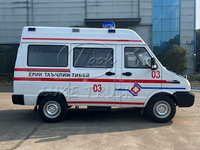 Ambulancias Diésel Nuevas 4x2/4x4 con UCI, Aislamiento de Presión Negativa, Vehículo Médico de Emergencia Totalmente Equipado con Ventilador