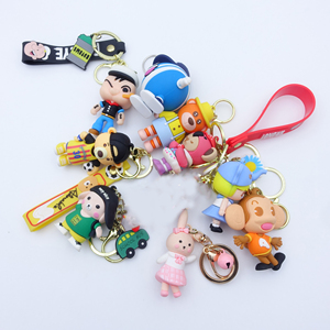 Bán buôn tùy chỉnh thời trang 3D Zodiac <span class=keywords><strong>Rabbit</strong></span> phim hoạt hình mang nhãn hiệu IP nhân vật Anime cao su Móc Chìa Khóa mềm đồ chơi dễ thương PVC Búp Bê <span class=keywords><strong>Keychain</strong></span> - Product Image 1