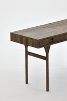 Maison ancienne ferme campagne française mobilier naturel console classique en bois avec tiroir de rangement