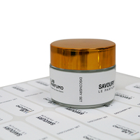 Parfum personnalisé en gros soins de la peau autocollants transparents pour bouteilles étiquettes en vinyle autocollants pour emballage
