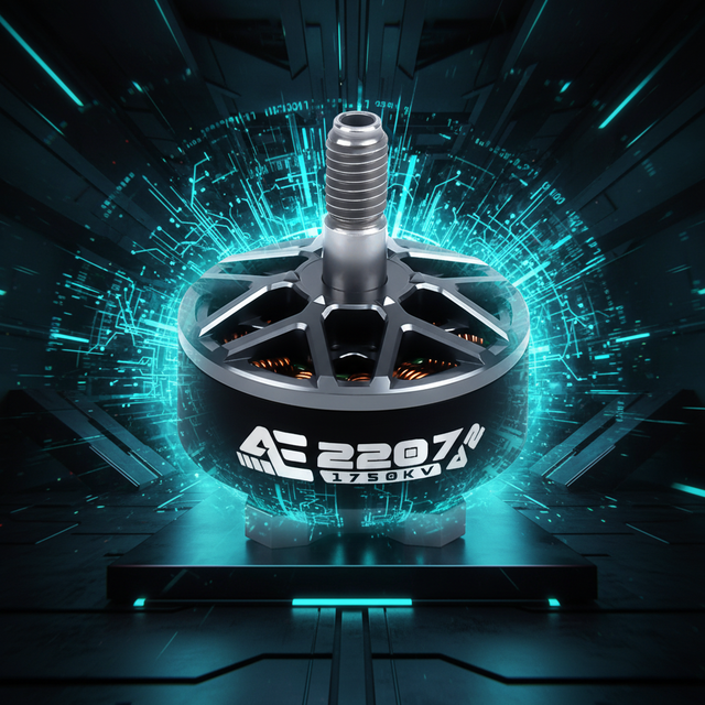 Axisflying AE2207 V2 1750/1860/1960/2100KV 4~6S Lipo Brushless Motor 2207 Motor 5mm Shaft for 5inch Flower Fly Traversing Drone
