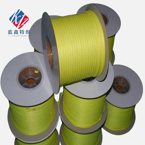 Courroie à rouleaux en fibre d'aramide Lanxin Tezhi 5mmx5mm résistante à la chaleur pour système de convoyeur de four de trempage du verre - Product Image 1