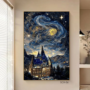 थोक डिजिटल पेंटिंग संख्या उन्नत सेनफिल तेल चित्रकला अपघटन ऐक्रेलिक कला कैनवास पेंटिंग - Product Image 5