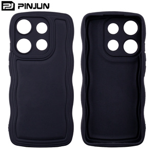 Custodia per telefono con design laterale wave stile donna ragazza di vendita calda per tecno pop7 spark <span class=keywords><strong>10</strong></span> pro 10c 5g go 2023 <span class=keywords><strong>cover</strong></span> posteriore - Product Image 4