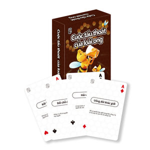 Jeu de cartes d'évasion sur le thème des abeilles pour adultes - Jeu de société pour 2 à 8 joueurs avec cartes à motif nid d'abeille, 60 minutes de jeu - Product Image 2
