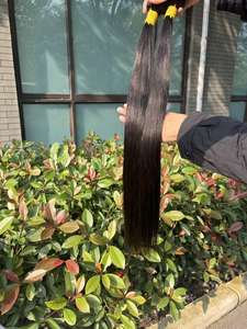 Pelucas y paquetes de cabello alineado con cutículas de buena calidad, mechones de cabello brasileño de visón, vendedores de extensiones y pelucas de cabello crudo birmano - Product Image 2