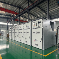 Armoire de distribution intérieure à isolation magnétique (AC) 40,5 kV KYN61, 630A-3150A, avec cellules métalliques amovibles pour postes de transformation