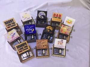 Caja Musical Mini Popular con Manivela, Caja Musical <span class=keywords><strong>de</strong></span> Madera con Diseño <span class=keywords><strong>de</strong></span> Hada Bailarina y Melodía Personalizada para <span class=keywords><strong>Cumpleaños</strong></span> - Product Image 6