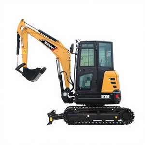 รถขุดขนาดเล็ก SANY SY35U แบบไม่มีส่วนท้ายยื่นออก ลดราคาพิเศษ เหมาะสำหรับงานก่อสร้างในเมืองและสวน - Product Image 1