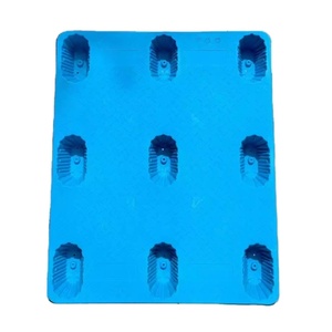 พาเลทพลาสติกสีน้ำเงิน Shunlu ขนาด 1200x1000x130 มม. แบบขึ้นรูปด้วยการเป่าลม หน้าเดียว สำหรับงานอุตสาหกรรม รับน้ำหนักได้ 1.5 ตัน ทางเข้า 4 ทิศทาง สำหรับคลังสินค้า - Product Image 1