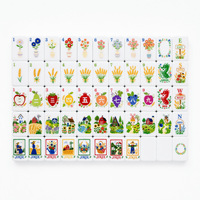 Juego de Mahjong Acrílico Premium Estilo Americano, Fichas Grabadas con Láser, para Juegos de Mesa Casuales con Familiares y Amigos
