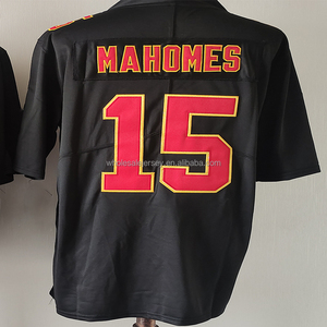 Camiseta de Fútbol Americano 2026 para Hombre, Cosida, con los Nombres de Patrick Mahomes, <span class=keywords><strong>Travis</strong></span> Kelce, Kenneth Walker III, Rashee Rice, Chris Jones y Xavier Worthy, Tallas S-3XL - Product Image 2