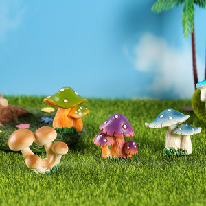 Miniatura de Hongo de Resina para Paisajes, Estatua de Hongo Pequeña para Macetas de Suculentas, Adornos de Jardín, Artículos de Decoración para Acuarios - Product Image 2