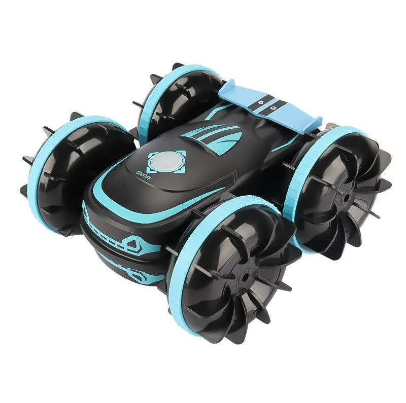 Coolerstuff 2.4Ghz detachable tyre 360 degree rotating off road stunt rc car amphibious vehicles 4x4 land and water rc stunt car