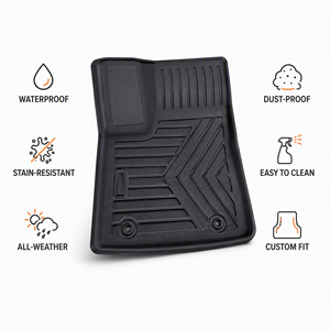 Tapis de voiture 3D 5D TPE sur mesure, directement de l'usine, pour Wuling <span class=keywords><strong>Bingo</strong></span>, matériau de haute qualité premium avec une grosse réduction. - Product Image 6