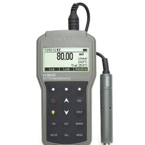 เครื่องวัดค่าการนำไฟฟ้าแบบพกพา HANNA HI98192 สำหรับการทดสอบคุณภาพน้ำ - Product Image 1