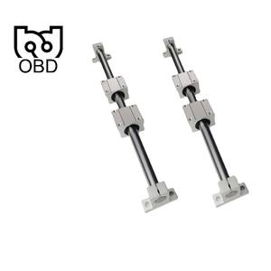 3D-Drucker T8 Gewindespindel Länge 500mm + Linearwelle 8*500mm + KP08 Lager + SK8 Halterung + SC8UU Lager + Kupplung - Product Image 2