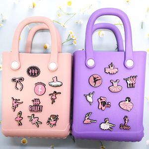 Serie de Ballet Pink, joyería creativa DIY, pegatinas decorativas, parches de plástico suave de dibujos animados para bolsas de pelo, pirámide religiosa - Product Image 3