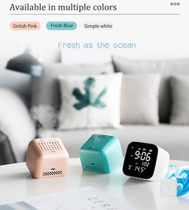 <span class=keywords><strong>Mini</strong></span> <span class=keywords><strong>horloge</strong></span> intelligente pour <span class=keywords><strong>voiture</strong></span> avec afficheur numérique, diffuseur d'huile essentielle, réveil - Product Image 5