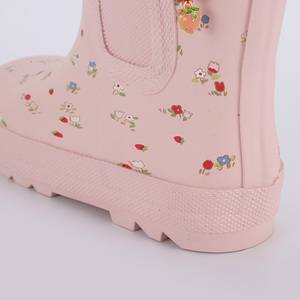 Bottes <span class=keywords><strong>de</strong></span> <span class=keywords><strong>pluie</strong></span> en caoutchouc imperméables pour enfants CS-30 pour garçons et filles, conception antidérapante légère - Product Image 4