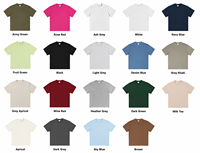 300GSM Heavyweight Oversized T-shirt Heren 100% Katoen Streetwear Casual Korte Mouw Blank T-shirt Custom Apparel