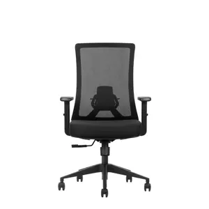 Adjustable Height Wide Seating Home Office Chair Big Tall Memory Foam Director Chair Swivel Mesh Comfortable Back Support Metal