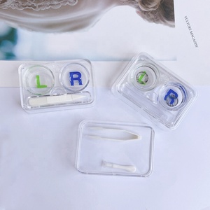 Nuova custodia trasparente per il contatto degli occhi mesa wear accessori per lenti a contatto all'ingrosso - Product Image 2