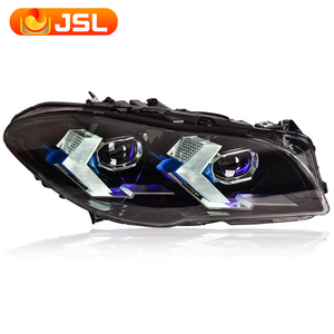 Faros delanteros para <span class=keywords><strong>BMW</strong></span> F10 2010-2016 520i 525i 530i F18, faros LED DRL, lente de Proyector, accesorios para coche, faros de estilo para coche - Product Image 3