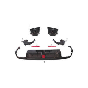 Difusor Trasero Estilo Barbus para Mercedes-Benz GLE/<span class=keywords><strong>GLS</strong></span>, Venta Directa de Fábrica - Product Image 5