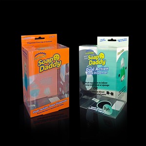 Caja de Plástico Reciclable con Fondo Autoblocante, Logotipo Personalizado, Tamaño Personalizado, OEM/ODM Disponible, <span class=keywords><strong>Precio</strong></span> de Fábrica, Impresión en Relieve, Transparente - Product Image 2