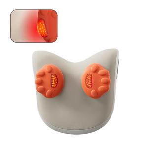 Cuscino a Forma di Palma Arancione Phenitech per Alleviare il Disagio al Collo, <span class=keywords><strong>Cervicale</strong></span> e Parte Superiore della Schiena - Product Image 1