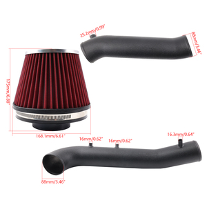 AOSU Prise d'air froid de haute qualité pour Durango 2011-2015 Jeep Grand Cherokee 3.6L Pentastar V6-AIM079-BK-RD - Product Image 6
